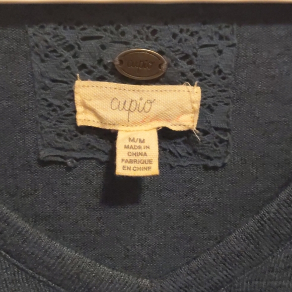 Cupio long sleeve tunic size M - Picture 2 of 3